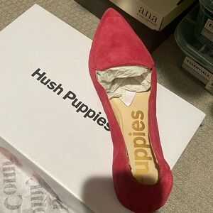 Hush Puppies, 9.5 , Dark Magenta